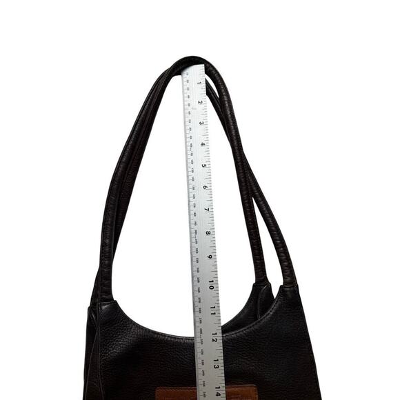 Vintage Fossil 1954 Shoulder Bag Purse 75082 Multiple Pockets Clean Inside - Picture 12 of 12